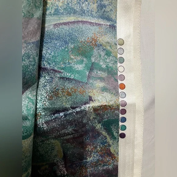 Colorful Abstract Skirt - Picture 3 of 4